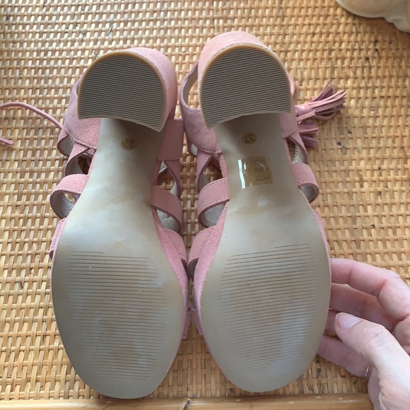 Shellys London new pink suede platform sandals - Picture 4 of 4